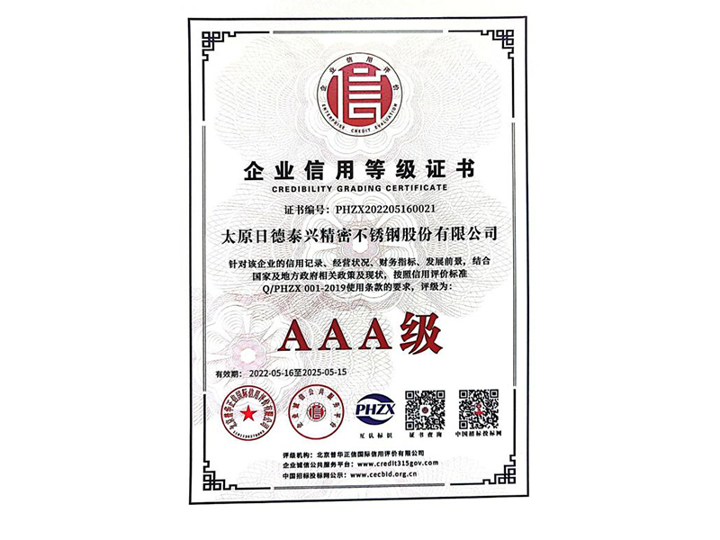 Obtained the AAA-level 